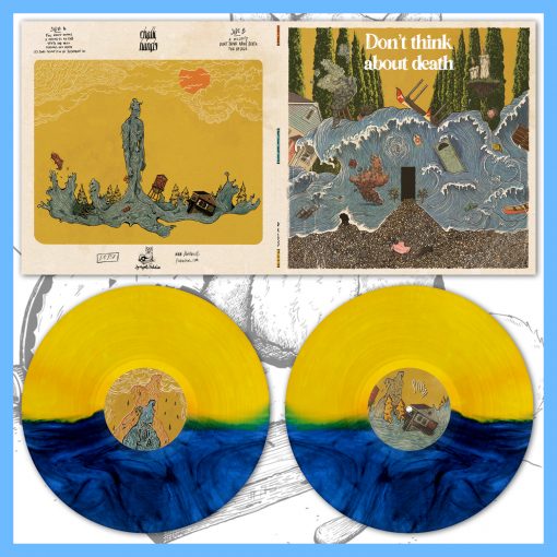 DK157.4: Chalk Hands | Don't Think About Death 12" LP - Half