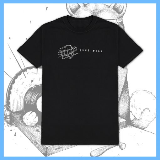 DK176: Piri Reis | Antologi - T-Shirt - Black