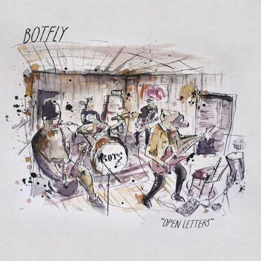 FF038 : Botfly | Open Letters 12" - Black